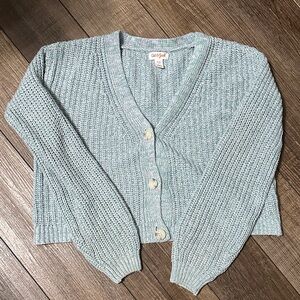 Girl’s cardigan crop Sweater